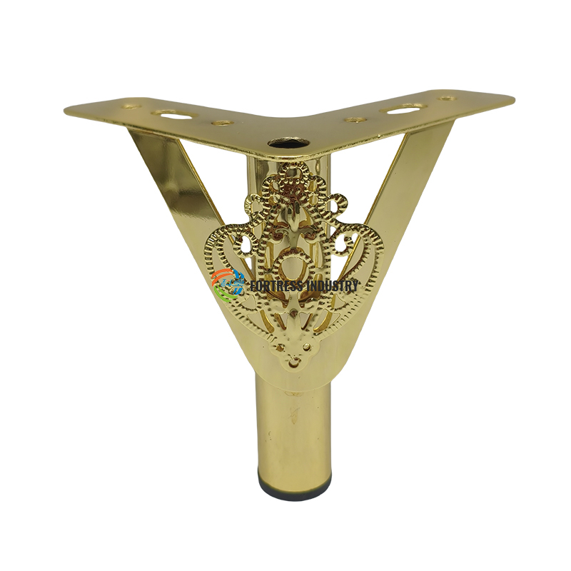 Factory Low Price for Household Furniture Using Metal Sofa Legs for Decorative Gold Furniture Legs